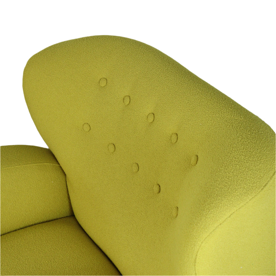 Eric Ivory Armchair (Yellow-Green)