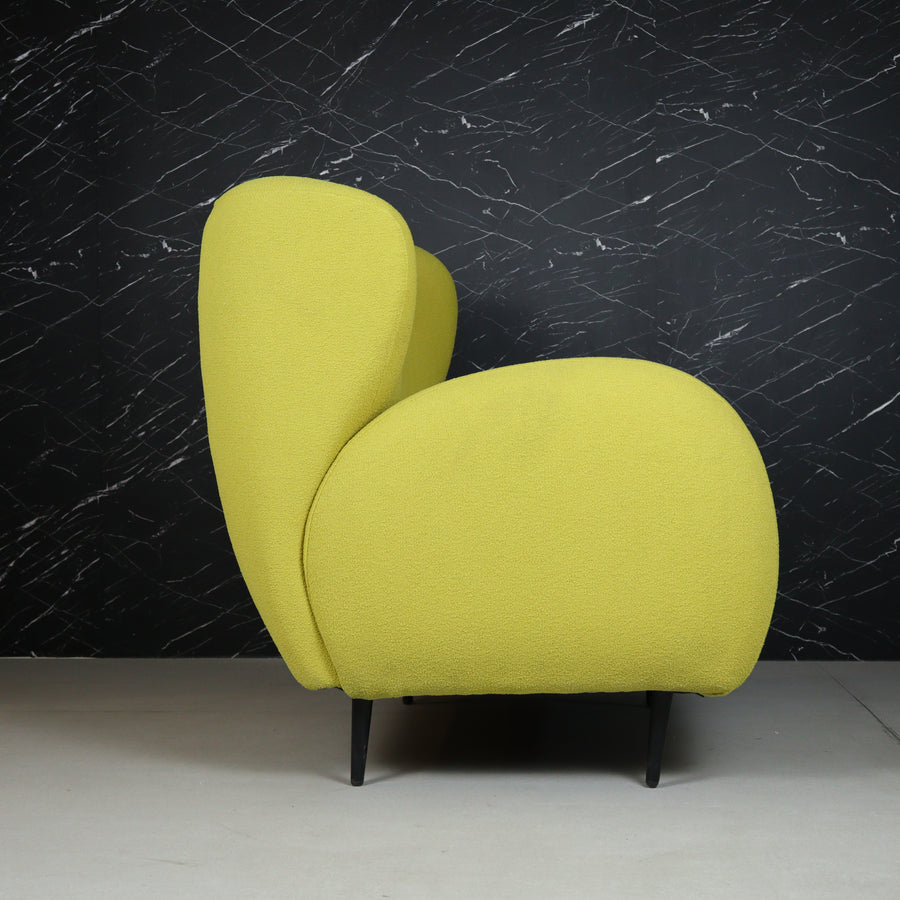 Eric Ivory Armchair (Yellow-Green)