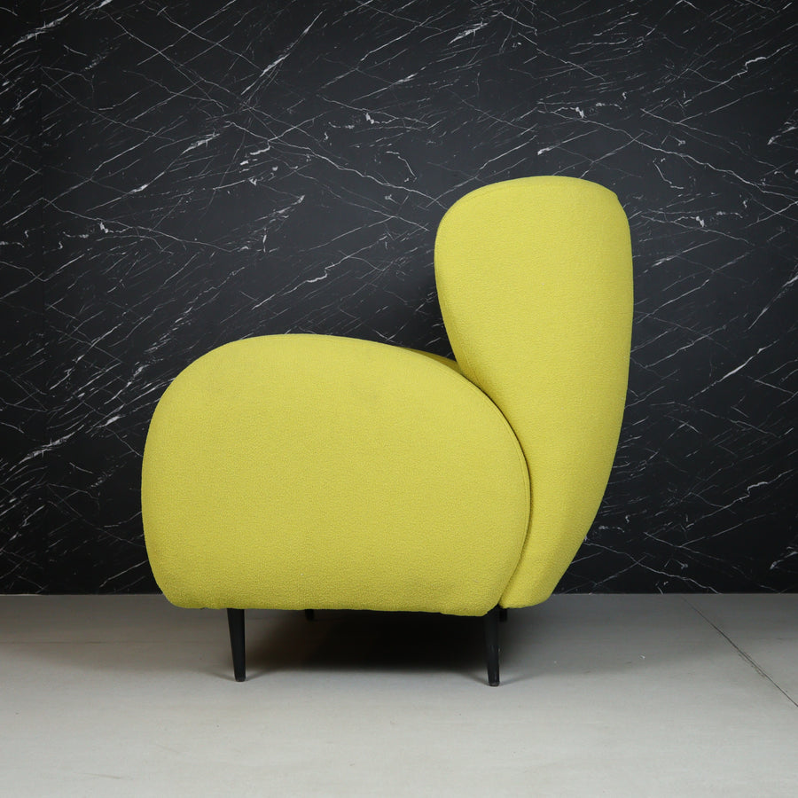 Eric Ivory Armchair (Yellow-Green)