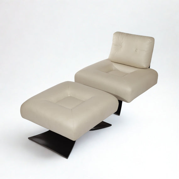 York Lounge Chair (Chair+Ottoman)