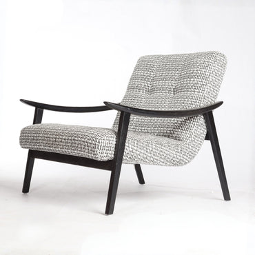 Kiara Hounds Tooth Armchair