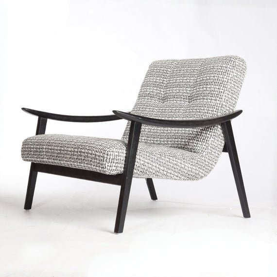 Kiara Hounds Tooth Armchair
