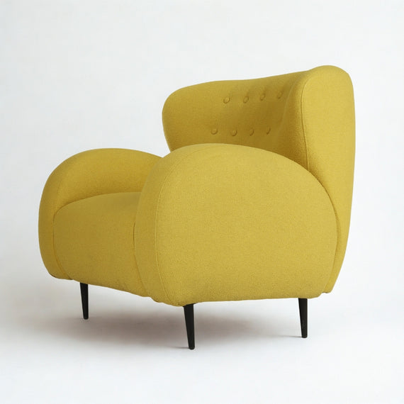 Eric Ivory Armchair (Yellow-Green)