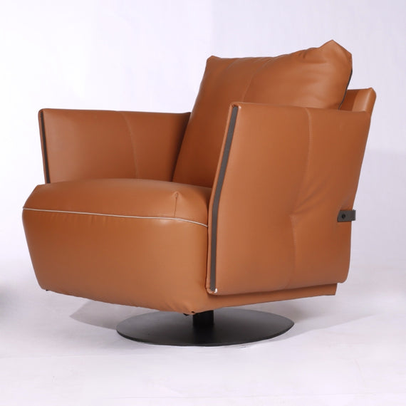 Baku Faux Leather Armchair