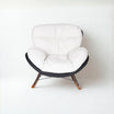Marlin Rocking Chair (White & Black)
