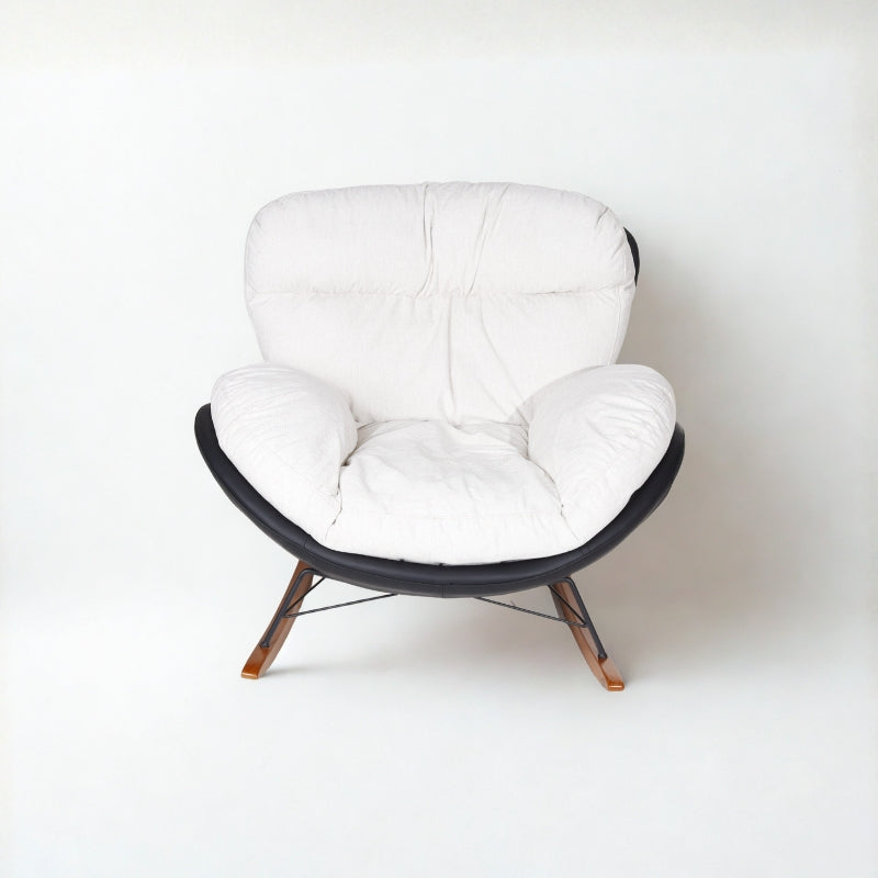 Marlin Rocking Chair (White & Black)