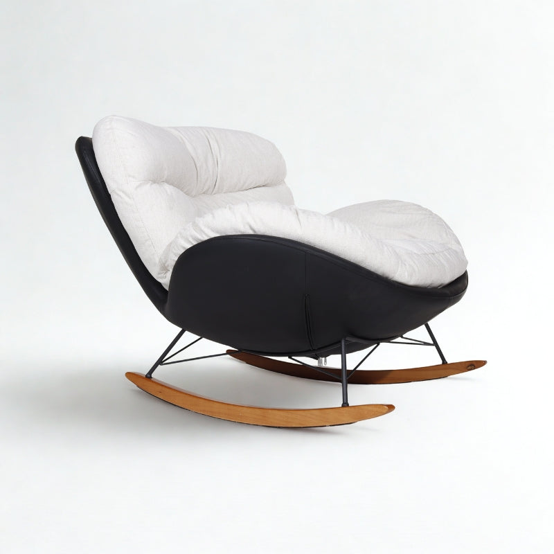 Marlin Rocking Chair (White & Black)
