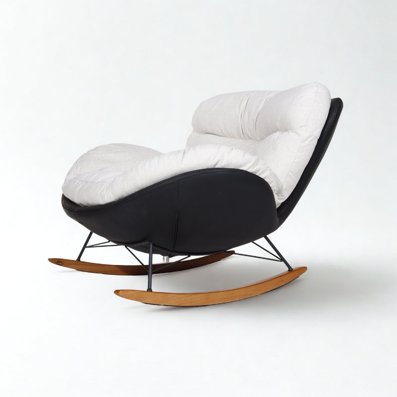 Marlin Rocking Chair (White & Black)