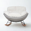 Marlin Rocking Chair (White & Grey)