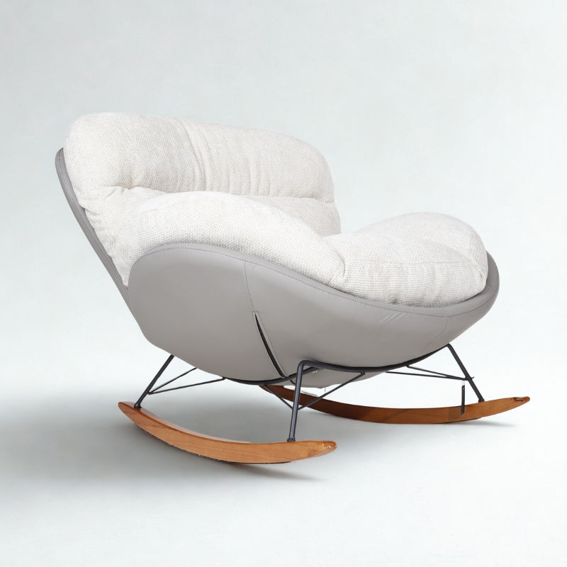 Marlin Rocking Chair (White & Grey)