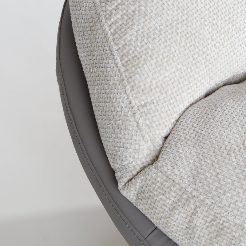 Marlin Rocking Chair (White & Grey)