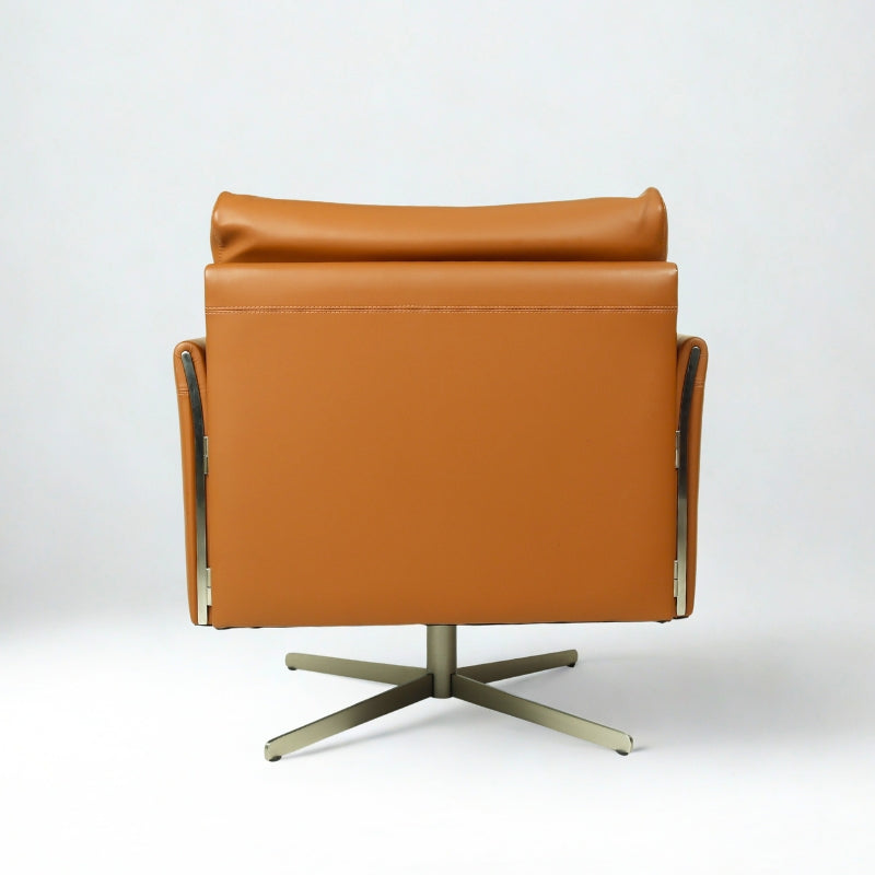 Munich Leather Hinge Chair