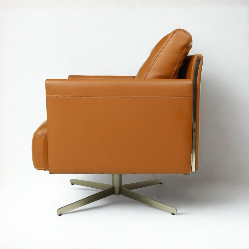 Munich Leather Hinge Chair