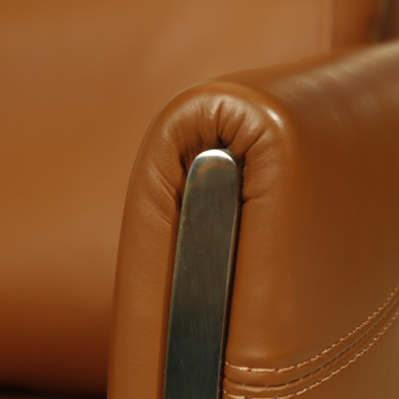 Munich Leather Hinge Chair