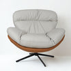 Marlin Tub Chair (Cream & Brown)