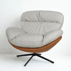Marlin Tub Chair (Cream & Brown)