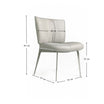 Bitwin Grey Dining Chair