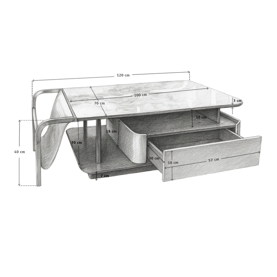 Ridente Coffee Table