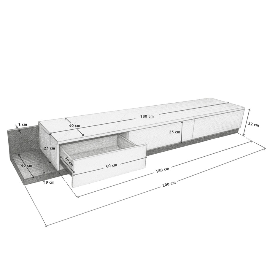 Luna TV Cabinet