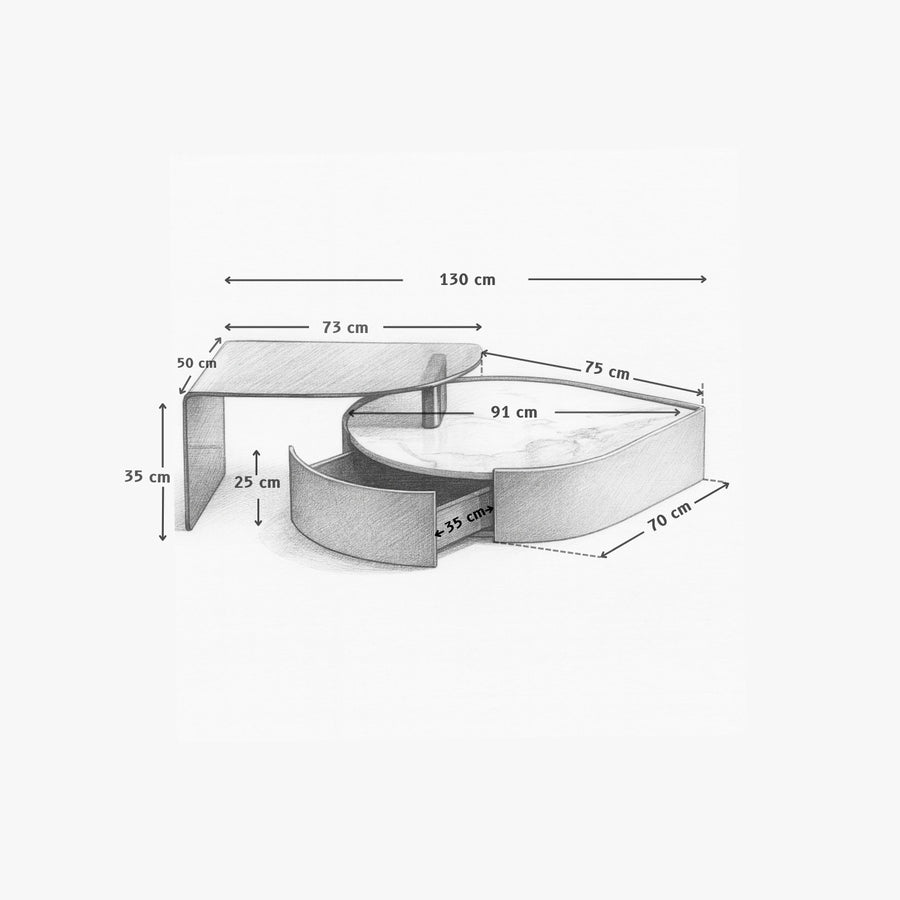 Bellagio Coffee Table - Display Item