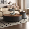 Lucius Coffee Table Set (Coffee Table+Side Table+Ottoman)